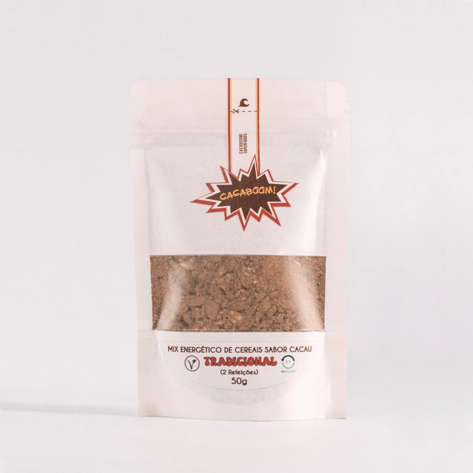 Cacaboom! Tradicional Mix de Cereais Energético sabor Cacau